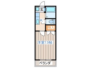 ヒルズ21の物件間取画像